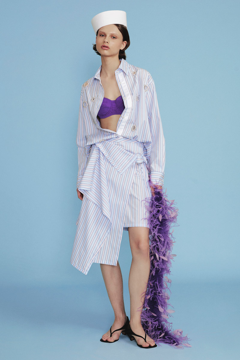 PANEL WRAP SKIRT