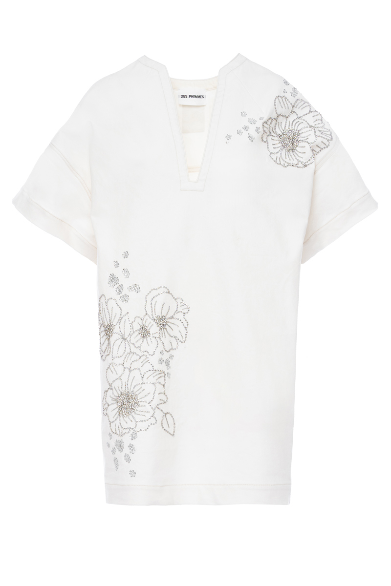 COCOON DENIM DRESS