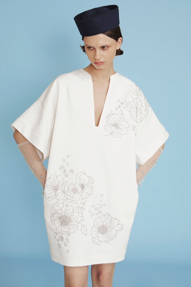 COCOON DENIM DRESS