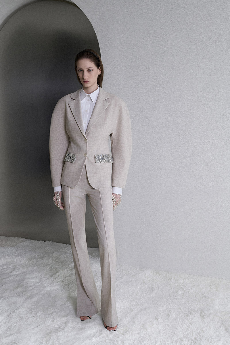 SKINNY SUITE PANTS